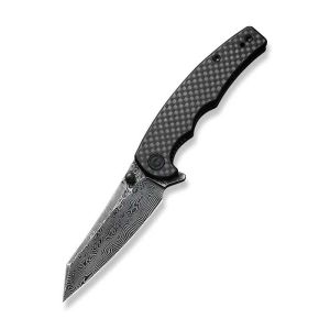 CIVIVI C21043-DS1 P87 Folder Flipper Knife Carbon Fiber Overlay On G10 Handle