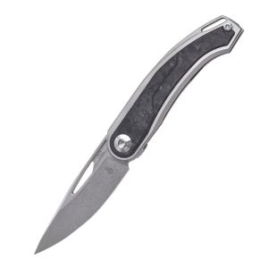 Kizer Ki3554A1 Apus Frame Lock Carbon Fiber Black 3.03"