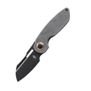 Kizer Ki3569A2 October 20CV Blade Grey Titanium Handle 2.93"