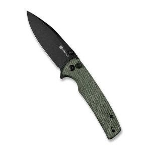 Sencut S21007-2 Sachse Button Lock & Thumb Stud Handle Knife