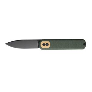 Vosteed Corgi CG3SVM1 Trek Lock and Green Micarta Handle