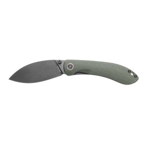 Vosteed Nightshade TS NSTS32NPMN Liner Lock and Green Micarta Handle