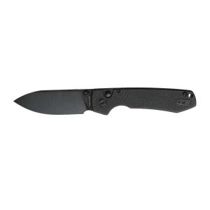 Vosteed Raccoon RC3SVM6 Button Lock Black Micarta Handle