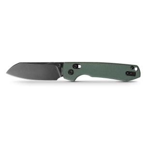 Vosteed Raccoon CB RCC32VPM5 Crossbar Lock Cleaver blade Green Micarta Handle 