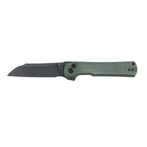 Vosteed Valkyrie - Trek Lock and Green Micarta Handle