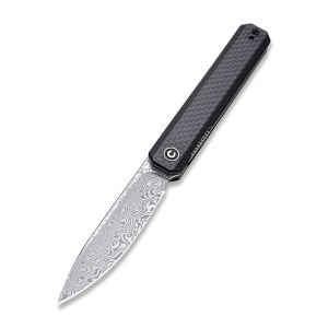 CIVIVI C2003DS-1 Exarch Front Flipper Knife Carbon Fiber Overlay On G10 Handle