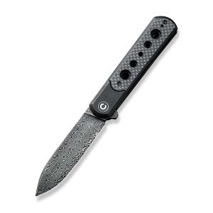 CIVIVI C20040D-DS1 Banneret Flipper Knife Stainless Steel Handle With G10 And Carbon Fiber Inlay