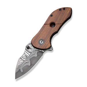 CIVIVI C22018C-DS1 Gordo Wood Handle Flipper Knife
