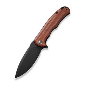 CIVIVI Praxis C803H Flipper Wood Handle Knife