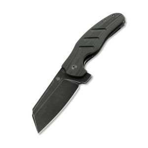 Kizer Ki4488A3 Sheepdog Knives C01C Folding Knife 3.3" S35VN Blade, Carbon Fiber Handles