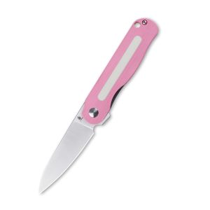 Kizer V3567N3 Lätt Vind Mini Liner Lock Knife Pink G-10  3" 