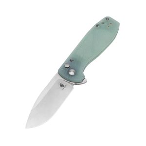 Kizer L3002A2 Amicus Button Lock G10 Handle