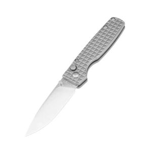 Kizer Ki4605A1 Original(XL) S35VN Blade Button Lock Titanium Handle