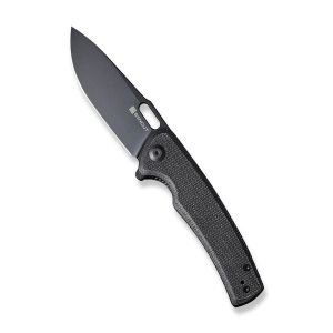 SENCUT S20065-3 Vesperon Black Canvas Micarta Handle Knife