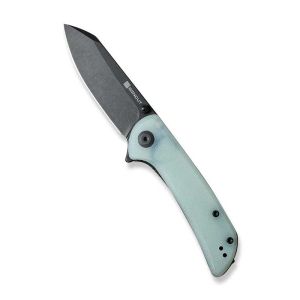 Sencut S22014-2 Fritch Flipper & Thumb Stud Knife Natural G10 Handle
