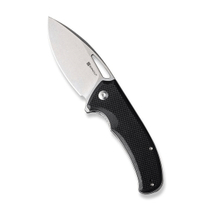 Sencut S23014-1 Phantara Black Coarse G10 Handle Knife