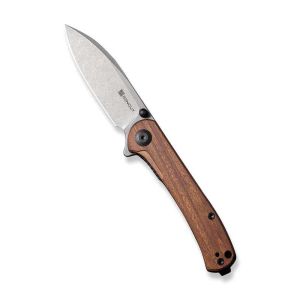 Sencut SA03H Sencut Scepter Flipper &Thumb Stud Knife Cuibourtia Wood Handle