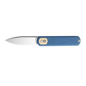 Vosteed Corgi CG29VTML Trek Lock and Blue Micarta Handle