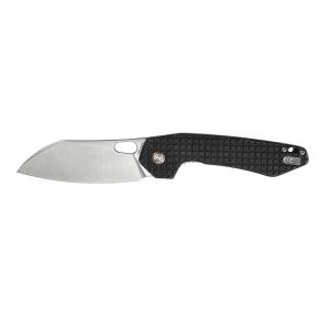 Vosteed Gator - Liner Lock and Frag Pattern Black Micarta Handle