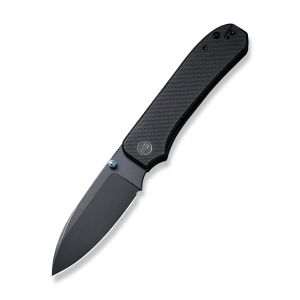 WE Knife WE21045-1 Big Banter Thumb Stud Knife Black G10 Handle 3.69"