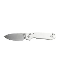 Vosteed Raccoon RC3SVG6 Button Lock and White G10 Handle