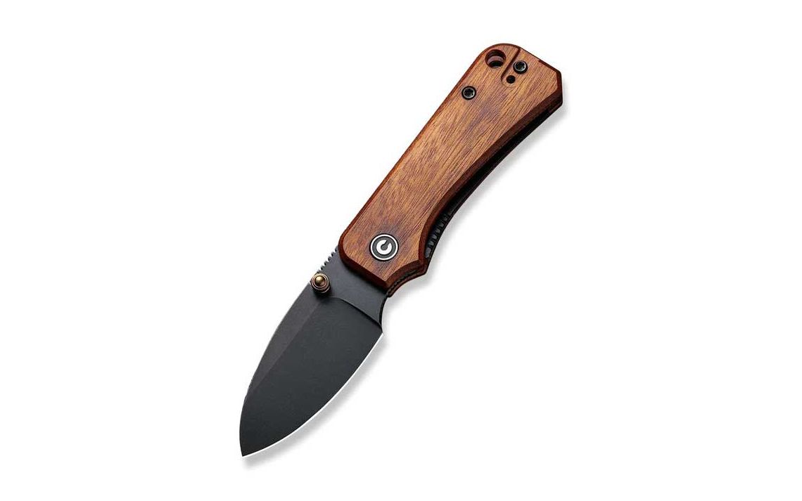 CIVIVI Baby Banter C19068SB-2 Wood Handle Thumb Stud Knife