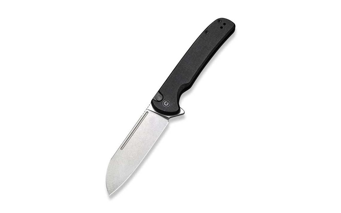 CIVIVI Chevalier C20022-1 Flipper & Button Lock Knife G10 Handle 