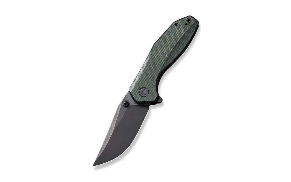 CIVIVI C21032-2 ODD 22 Flipper & Thumb Stud Micarta Handle Knife