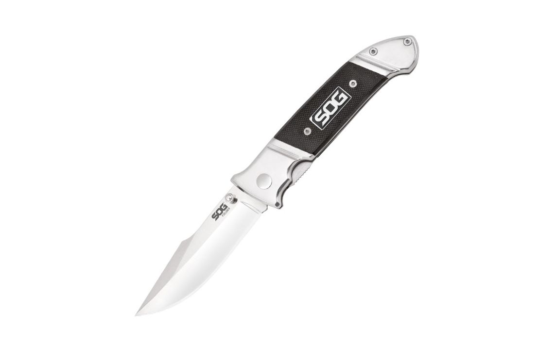 SOG FF38-CP Fielder G10 Folder Knife 