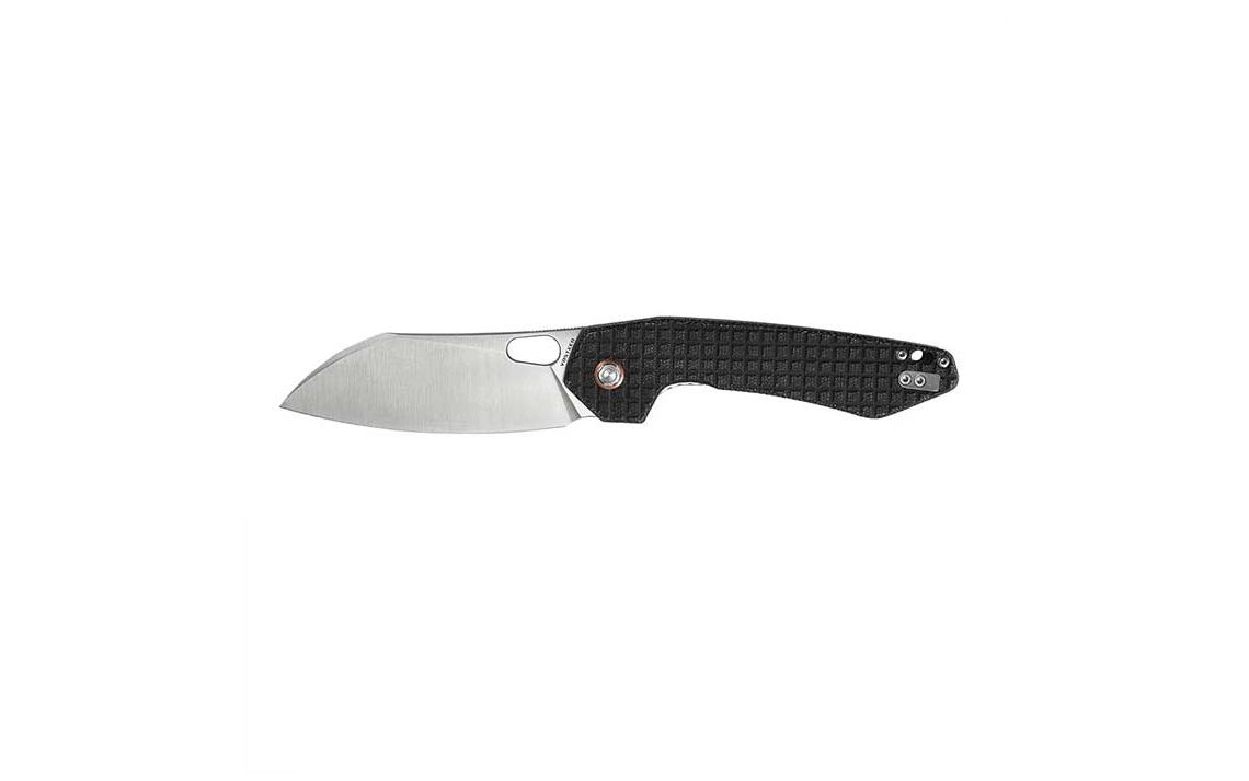 Vosteed Gator - Liner Lock and Frag Pattern Black Micarta Handle