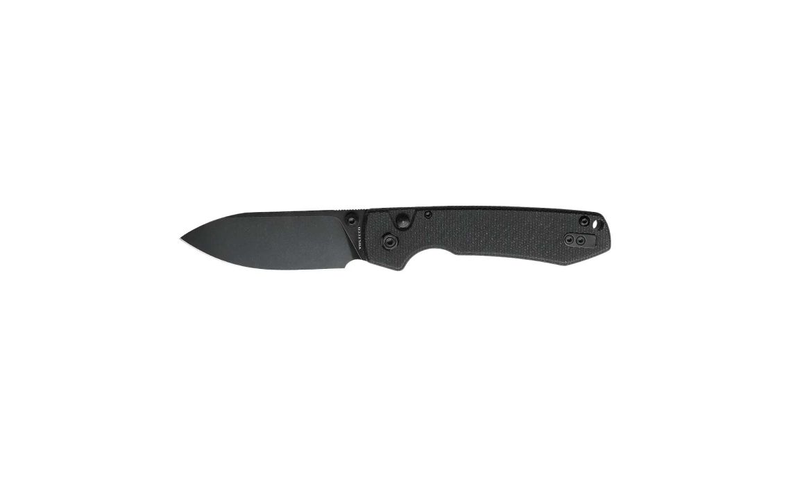 Vosteed Raccoon RC3SVM6 Button Lock Black Micarta Handle